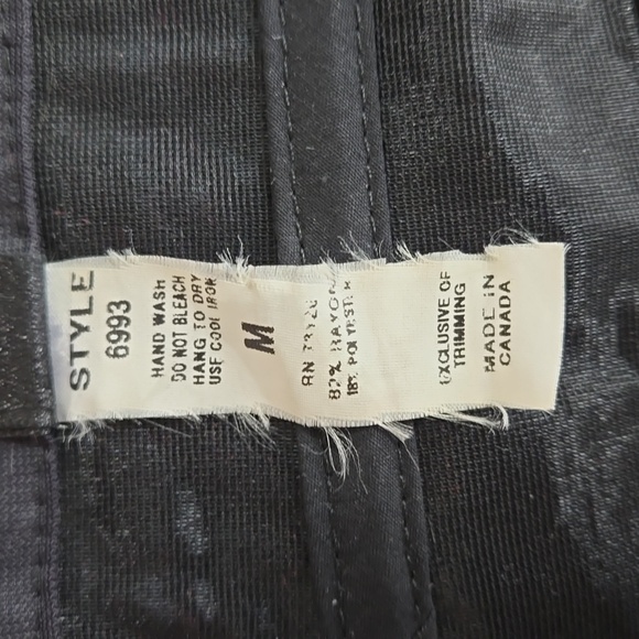 Frederick's of Hollywood Black Red Velvet Corset Eyehook Closure Lace-up Medium - Picture 10 of 11